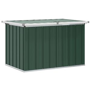 vidaXL z&ouml;ld kerti t&aacute;rol&oacute;l&aacute;da 109 x 67 x 65 cm