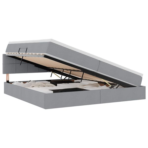 vidaXL &Aacute;gy t&aacute;rol&oacute;val &eacute;s LED l&aacute;mp&aacute;val Vil&aacute;gossz&uuml;rke 200 x 200 cm sz&ouml;vet