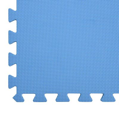 vidaXL 6 db kék EVA habszivacs padlószőnyeg 2,16 ㎡