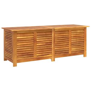 vidaXL t&ouml;m&ouml;r ak&aacute;cfa kerti t&aacute;rol&oacute;l&aacute;da zsaluval 150 x 50 x 56 cm