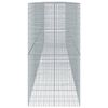 vidaXL horganyzott vas gabion kos&aacute;r fed&eacute;llel 850 x 100 x 200 cm