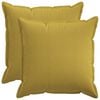 vidaXL P&aacute;rna 2 db HOUTEN Vil&aacute;gos z&ouml;ld 55 x 55 cm Műlensz&ouml;vet