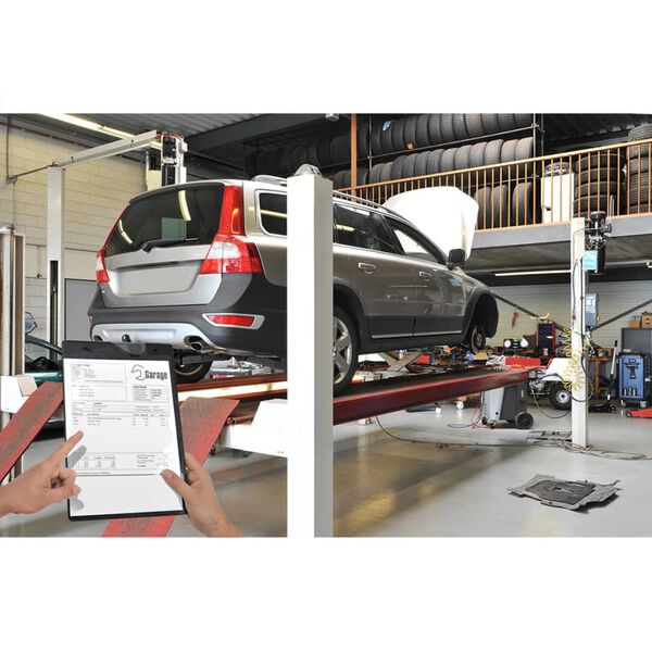 ProPlus 580040 10 db fekete műhelyi jav&iacute;t&aacute;smegrendel&eacute;s-tart&oacute; A4