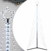 vidaXL hideg feh&eacute;r LED kar&aacute;csonyfa 525 LED 302 cm