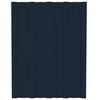 vidaXL 36 db antracitsz&uuml;rke horganyzott ac&eacute;l tetőpanel 60 x 45 cm