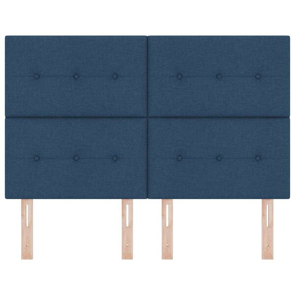 vidaXL Fejt&aacute;mla fejt&aacute;ml&aacute;val K&eacute;k 144 cm Műbőr