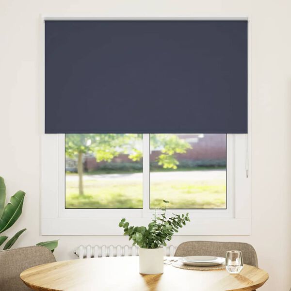 vidaXL redőny Blackout 130x130 cm sz&ouml;vetsz&eacute;less&eacute;g 126,6 cm poli&eacute;szter