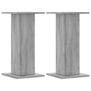 vidaXL 2 db sz&uuml;rke sonoma szerelt fa hangsz&oacute;r&oacute;&aacute;llv&aacute;ny 30 x 30 x 60 cm
