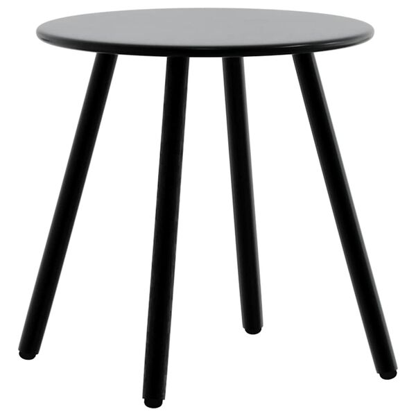 vidaXL 3 db fekete fehér polyrattan kerti szék szett