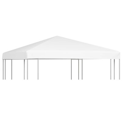 vidaXL fehér pavilon-tetőponyva 270 g/m² 3 x 3 m