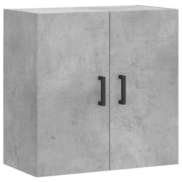 vidaXL betonszürke szerelt fa faliszekrény 60 x 31 x 60 cm