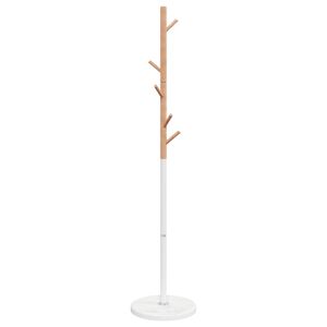 vidaXL feh&eacute;r porsz&oacute;rt vas ruhafogas 172 cm