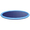 vidaXL Fr&ouml;csk&ouml;lőpad gyerekeknek &eacute;s kuty&aacute;knak K&eacute;k &Oslash;200 x 9 cm PVC