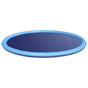 vidaXL Fr&ouml;csk&ouml;lőpad gyerekeknek &eacute;s kuty&aacute;knak K&eacute;k &Oslash;200 x 9 cm PVC