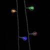 vidaXL gömb alakú 8 funkciós színes tündérfényfüzér 200 LED-del 20 m
