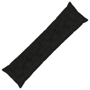 vidaXL P&aacute;rna huzat HEERLEN Fekete 40 x 145 cm Műny&uacute;l Szőr