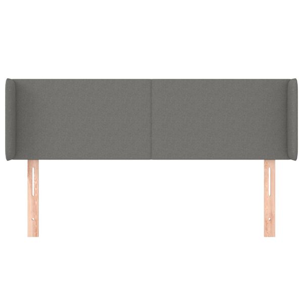 vidaXL s&ouml;t&eacute;tsz&uuml;rke sz&ouml;vet fejt&aacute;mla sz&aacute;rnyakkal 147x16x78/88 cm