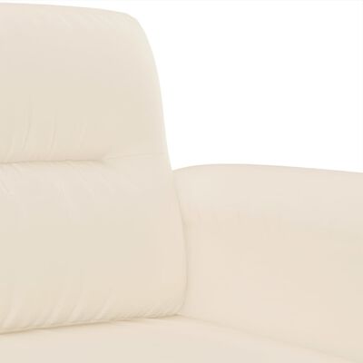 vidaXL bézs mikroszálas szövet kanapéfotel 60 cm