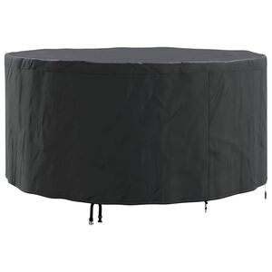 vidaXL B&uacute;tor takar&oacute; 182 x 182 x 85 cm 600D Oxford Sz&ouml;vet Kerek V&iacute;z&aacute;ll&oacute;