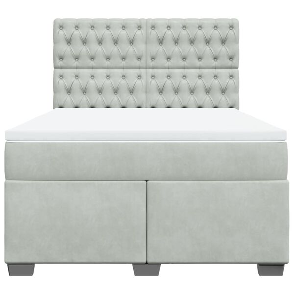 vidaXL vil&aacute;gossz&uuml;rke b&aacute;rsony rug&oacute;s &aacute;gy matraccal 140x190 cm