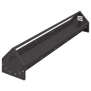 vidaXL Csirke Etető T&aacute;l Fekete 108 x 20,5 x 20 cm 5 kg