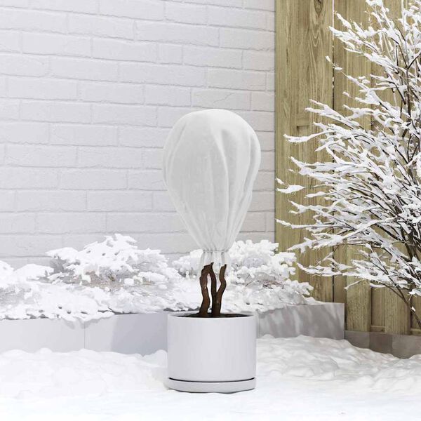 vidaXL Fagy Elleni N&ouml;v&eacute;ny Fl&iacute;z Feh&eacute;r 20 x 1,6 m Nemes sz&ouml;vet