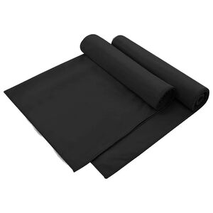 vidaXL K&uuml;lt&eacute;ri Sz&eacute;k T&ouml;r&ouml;lk&ouml;zők 2 db Fekete 130 x 60 cm