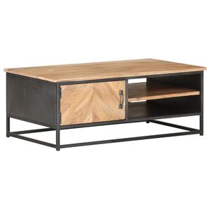 vidaXL t&ouml;m&ouml;r ak&aacute;cfa doh&aacute;nyz&oacute;asztal 90 x 50 x 35 cm