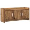 vidaXL TV szekr&eacute;ny 102 x 33 x 47 cm Antik Fa Szerelt Fa