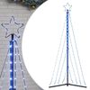 vidaXL k&eacute;k LED kar&aacute;csonyfa 339 LED 187 cm