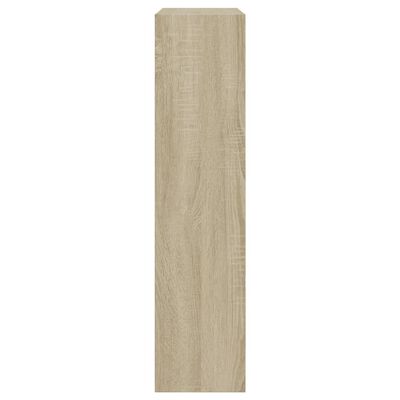 vidaXL sonoma-tölgyszínű szerelt fa cipőszekrény 60 x 21 x 87,5 cm