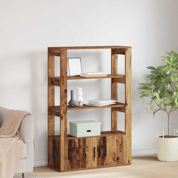 vidaXL Sz&eacute;f R&eacute;gi fa 30 x 80 x 119.5 cm Faanyag