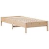 vidaXL t&ouml;m&ouml;r fenyőfa &aacute;gy matrac n&eacute;lk&uuml;l 90 x 200 cm