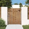 vidaXL Corten ac&eacute;l kerti kapu 100x125 cm, n&eacute;gyzet alak&uacute; kivitelben
