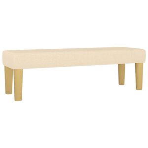 vidaXL kr&eacute;msz&iacute;nű sz&ouml;vet pad 100 x 30 x 30 cm