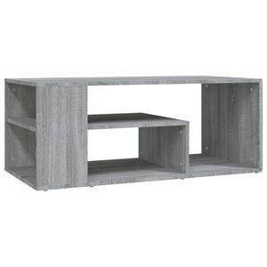 vidaXL sz&uuml;rke sonoma szerelt fa doh&aacute;nyz&oacute;asztal 100 x 50 x 40 cm