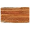 vidaXL t&ouml;m&ouml;r ak&aacute;cfa t&eacute;glalap alak&uacute; asztallap 110x60x3,8 cm