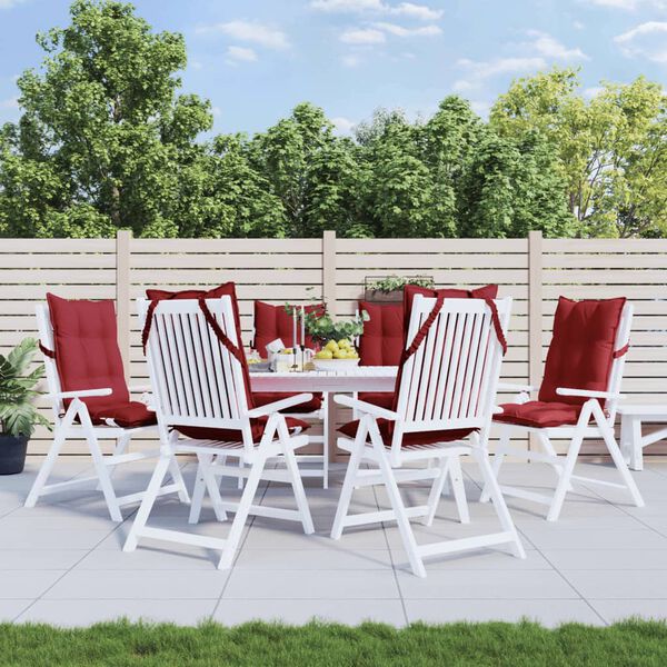 vidaXL 6 db bord&oacute; oxford-sz&ouml;vet magas h&aacute;tt&aacute;ml&aacute;j&uacute; sz&eacute;kp&aacute;rna