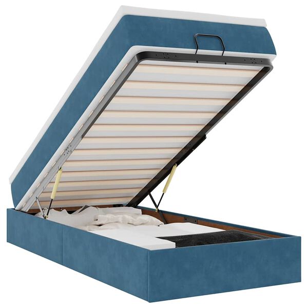 vidaXL Ottom&aacute;n &aacute;gykeret matraccal s&ouml;t&eacute;tk&eacute;k 90x190cm b&aacute;rsony