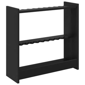 vidaXL Bili&aacute;rd d&aacute;k&oacute; &aacute;llv&aacute;ny Szerelt Fa 60 x 20 x 57 cm Fekete