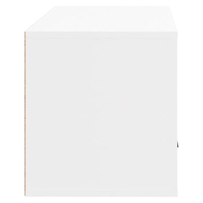 vidaXL fehér szerelt fa fali cipőszekrény 70 x 35 x 38 cm
