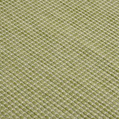 vidaXL zöld lapos szövésű kültéri szőnyeg 160 x 230 cm
