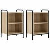 vidaXL &Eacute;jjeliszekr&eacute;ny 2 db Sonoma T&ouml;lgy 40 x 30 x 60 cm Szerelt Fa