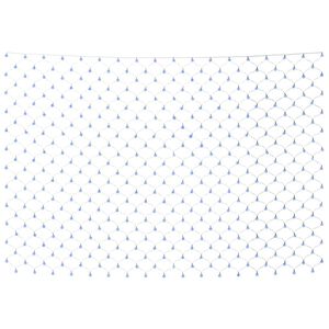 vidaXL k&eacute;k k&uuml;lt&eacute;ri h&aacute;l&oacute;s kar&aacute;csonyi vil&aacute;g&iacute;t&aacute;s 306 LED 3 x 3 m