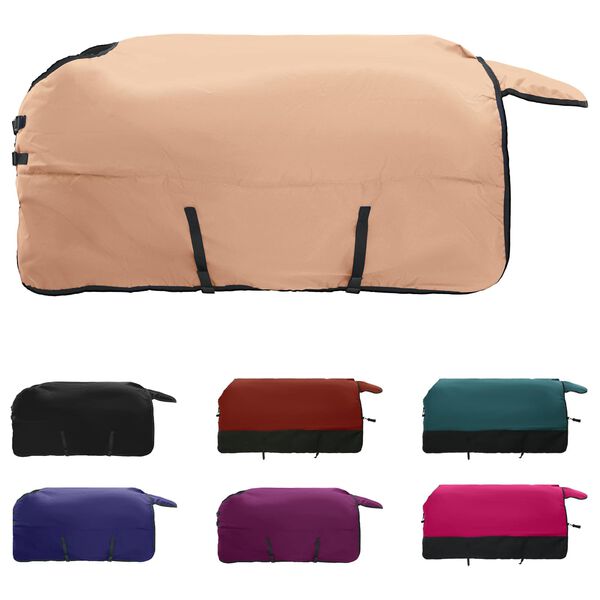 vidaXL L&oacute; Takar&oacute; Cappuccino 95 cm Poli&eacute;szter