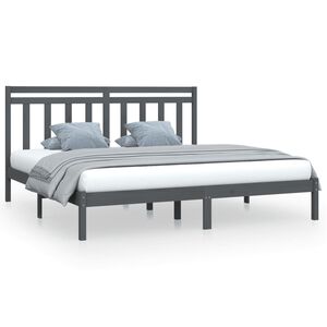 vidaXL sz&uuml;rke t&ouml;m&ouml;r fa &aacute;gykeret 200 x 200 cm