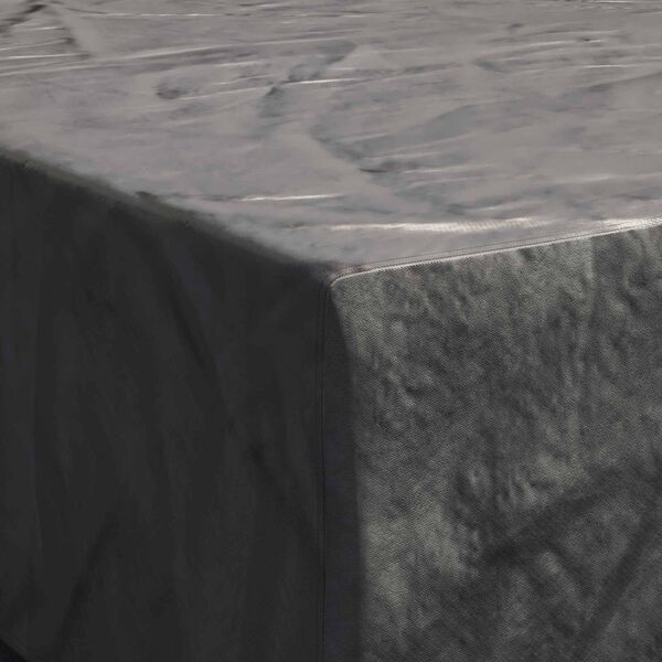 vidaXL B&uacute;tor takar&oacute; Egysz&iacute;nű Fekete 260 x 260 x 70 cm 210D