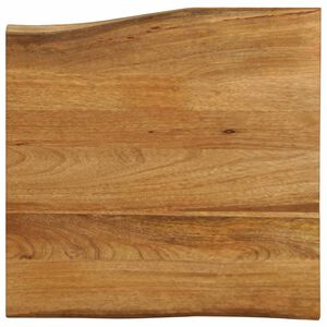vidaXL t&ouml;m&ouml;r mang&oacute;fa term&eacute;szetes &eacute;lű asztallap 60 x 60 x 2,5 cm