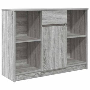 vidaXL sz&uuml;rke sonoma szerelt fa t&aacute;lal&oacute;szekr&eacute;ny fi&oacute;kos 101x35x76 cm