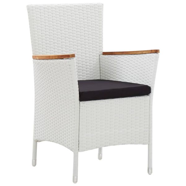 vidaXL 3 r&eacute;szes kerti &eacute;tkezőgarnit&uacute;ra